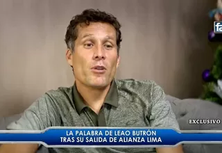 Alianza Lima: La palabra de Leao Butrón tras su salida del cuadro blanquiazul