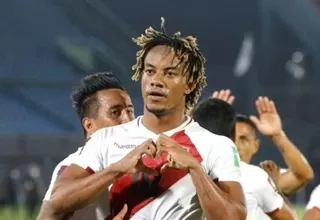 André Carrillo llegó a Lima para sumarse a la Selección Peruana