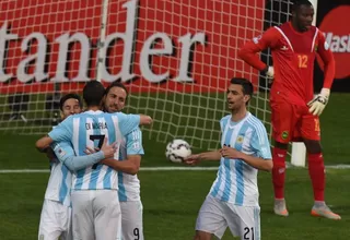 Argentina venció 1-0 a Jamaica y termina líder del Grupo B