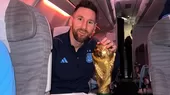 Argentina rumbo a Buenos Aires con la Copa del Mundo - Noticias de beijing-2022