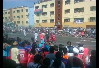 Así se vive la fiesta popular del Mundialito de El Porvenir