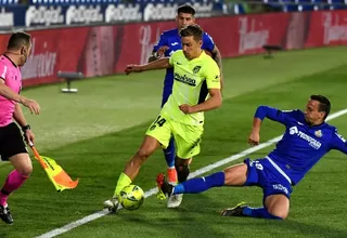 Atlético de Madrid empató 0-0 con Getafe por la Liga española