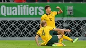 Australia enfrentará a Perú en el repechaje tras vencer 2-1 a EAU - Noticias de abierto-australia