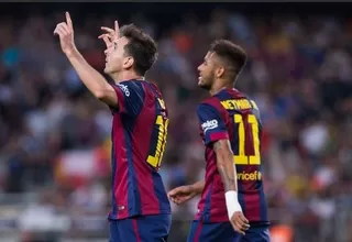 Barcelona aplastó 5-0 al Levante con triplete de Lionel Messi