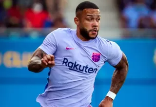 Memphis Depay anotó en su debut con la camiseta del Barcelona