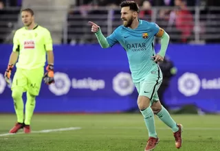 Barcelona goleó 4-0 al Eibar por la Liga española