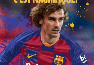 Barcelona hizo oficial el fichaje de Antoine Griezmann por cinco temporadas