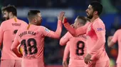 Barcelona venció 2-1 al Getafe en partido por La Liga Santander  - Noticias de getafe