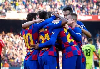 Barcelona venció 2-1 al Getafe en duelo por La Liga Santander 