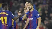 Goleada en el Camp Nou: Barcelona humilló 6-1 al Girona con triplete de Suárez - Noticias de girona
