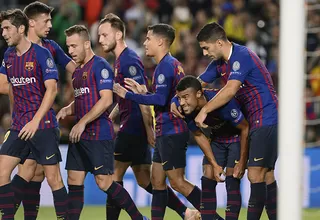 Barcelona superó 2-0 al Inter por Champions previo al clásico con Real Madrid