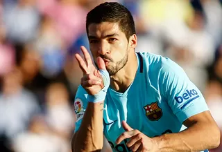 Barcelona goleó 3-0 a Leganés con doblete de Luis Suárez por la Liga