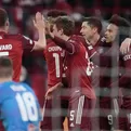 Bayern Munich aplastó 7-1 al Salzburgo y avanzó a cuartos de la Champions