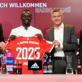 Bayern Munich fichó al senegalés Sadio Mané hasta 2025