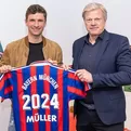 Bayern Munich renovó contrato con Thomas Müller hasta 2024