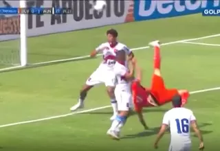 Beto da Silva intentó anotar golazo y terminó en una infructuosa chalaca