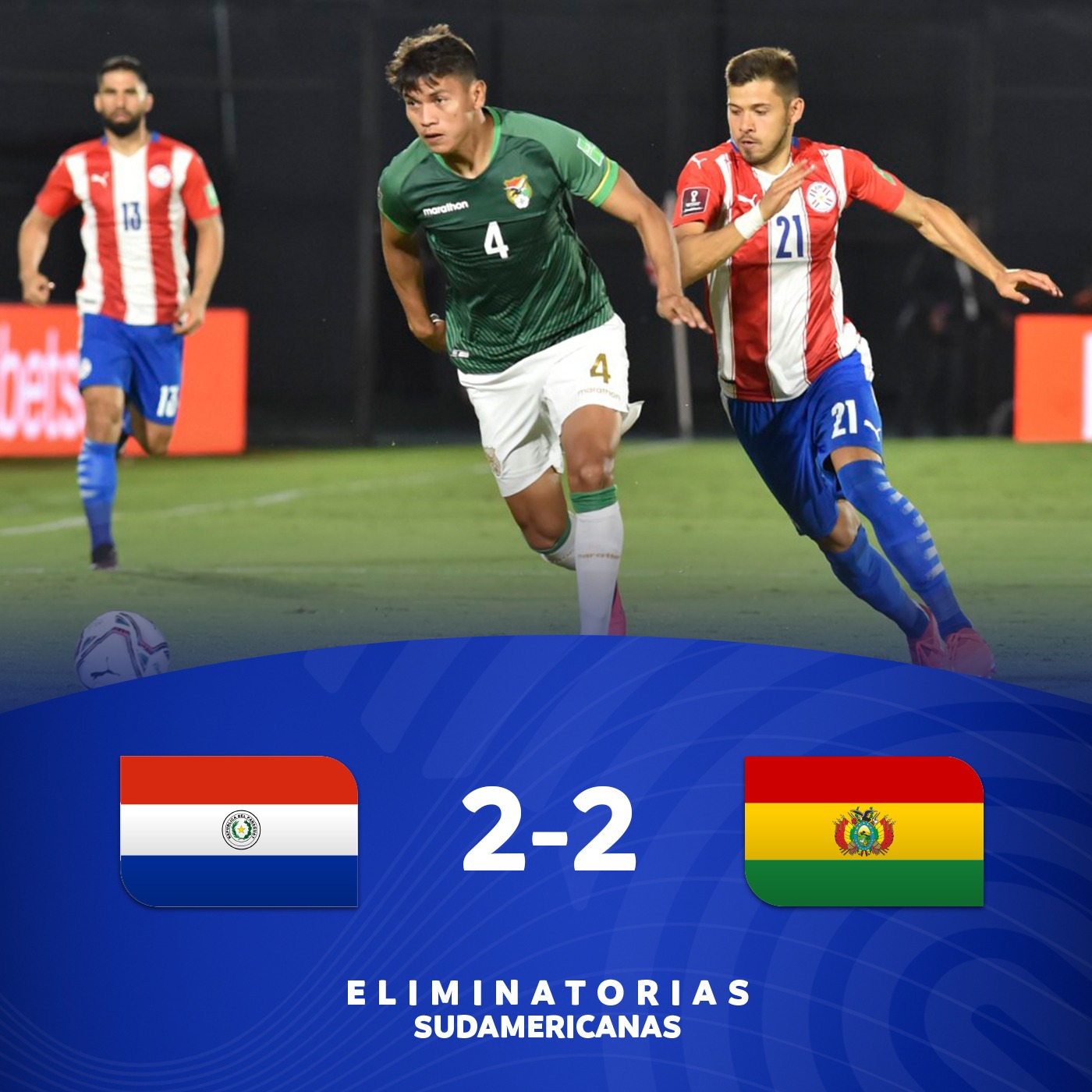 Bolivia Le Sacó A Paraguay Un 2-2 En Asunción Por Las Eliminatorias ...