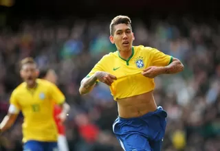 Brasil derrotó 1-0 a Chile en amistoso disputado en Londres