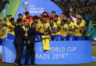  Brasil se consagró campeón del Mundial sub-17 al ganar 2-1 a México en la final