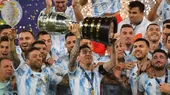 Argentina se consagró campeón de la Copa América 2021 - Noticias de Copa Inca