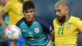 Ecuador empató 1-1 con Brasil y avanzó a cuartos de final de la Copa América 2021 - Noticias de Copa Inca