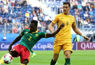 Camerún y Australia empataron 1-1 y se complican en la Confederaciones