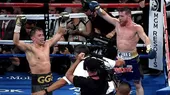 'Canelo' Álvarez vs. Golovkin: la pelea terminó en empate en Las Vegas - Noticias de canelo-alvarez
