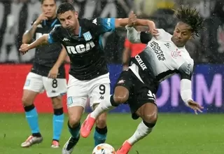 Con André Carrillo, Corinthians igualó con Racing por la Sudamericana