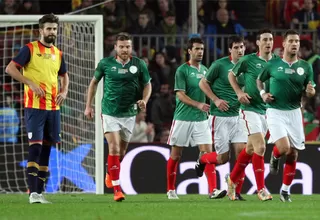 Selección de Cataluña perdió 1-0 ante el País Vasco en el Camp Nou