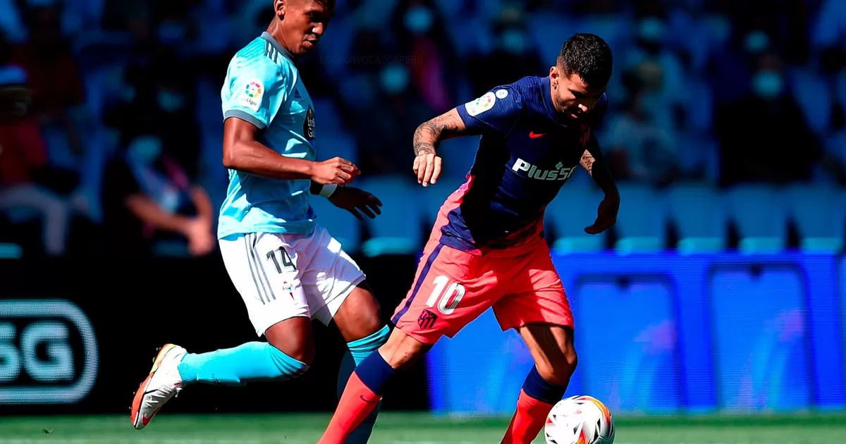 Con Renato Tapia, Celta de Vigo cayó 2-1 ante Atlético de Madrid en su debut en LaLiga 2021/22 ...