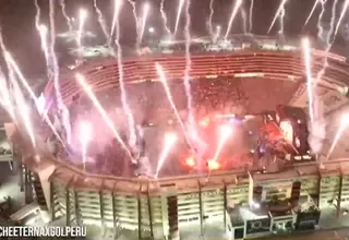 Universitario recibió su Centenario en medio de una gran fiesta en el Monumental