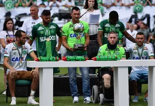 Chapecoense: sobrevivientes de la tragedia alzaron la Copa Sudamericana