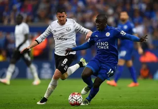 Kanté abandonó el Leicester para fichar por el Chelsea
