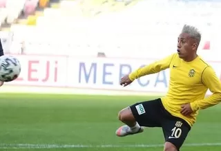 Christian Cueva fue excluido del primer equipo del Yeni Malatyaspor por indisciplina