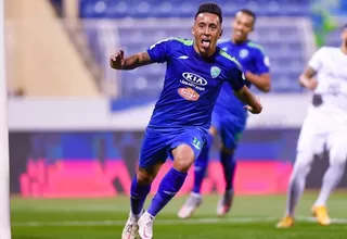 Christian Cueva marcó golazo de tiro libre en derrota del Al-Fateh