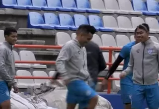 Christian Cueva ya entrena con Pachuca de México