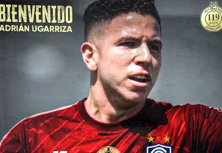 Cienciano anunció el fichaje del delantero Adrián Ugarriza