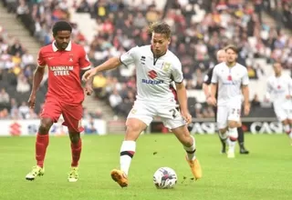 Cristian Benavente no tiene continuidad en MK Dons y club decidió esto