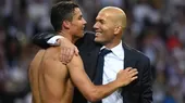 Cristiano Ronaldo: Zidane cree que "puede darse" una vuelta de CR7 al Real Madrid - Noticias de zinedine-zidane
