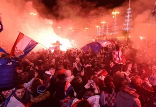 Fiesta total en Croacia tras el tercer puesto en el Mundial de Qatar 2022