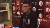 Daniel Chávez: Es un sueño cumplido jugar en Perú por un equipo grande - Noticias de bettsy-chavez