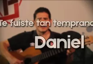 Daniel Peredo: hincha de la selección peruana le dedicó una emotiva canción