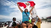 Daniella Rosas se coronó tricampeona sudamericana de la WSL - Noticias de violacion