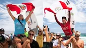 Daniella Rosas y Miguel Tudela campeones en torneo de surf en Brasil - Noticias de adriana-tudela