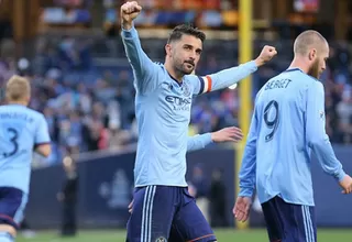 David Villa llegó a los 400 goles en el triunfo del New York City FC