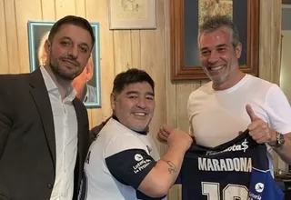 Diego Maradona es el nuevo DT de Gimnasia y Esgrima de La Plata