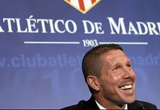 Diego Simeone abrió cuentas en Twitter y Facebook y dijo: "siempre hay que creer"