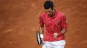 Djokovic logró su quinto título en Roma tras derrotar a Schwartzman - Noticias de masters-1000-roma
