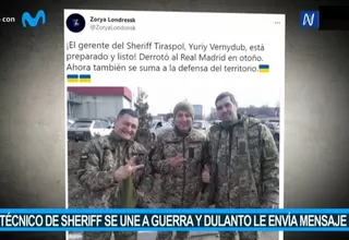 DT del Sheriff se une a la guerra y Gustavo Dulanto le envía mensaje