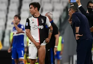 Dybala tiene lesión muscular y es duda para la Champions League